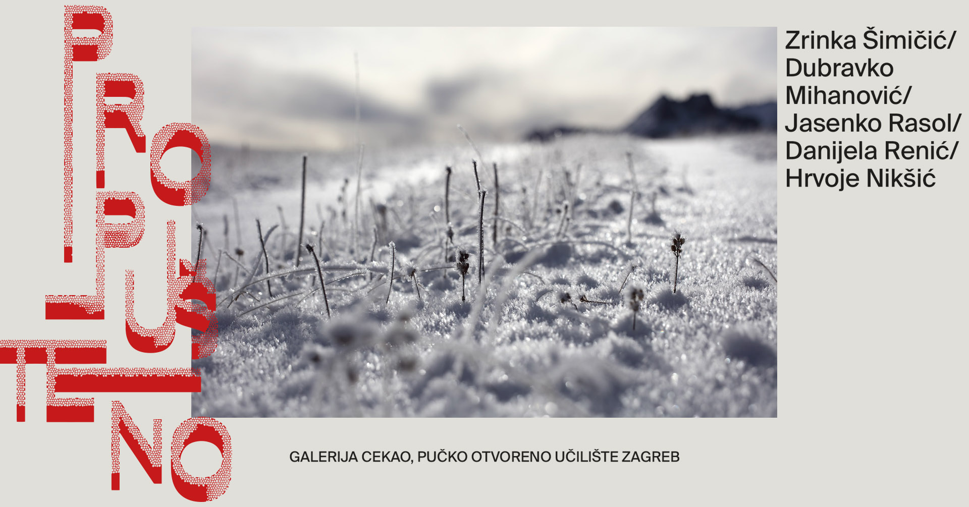 Nove izvedbe rada “PROPUŠTENO”, uz popratni program