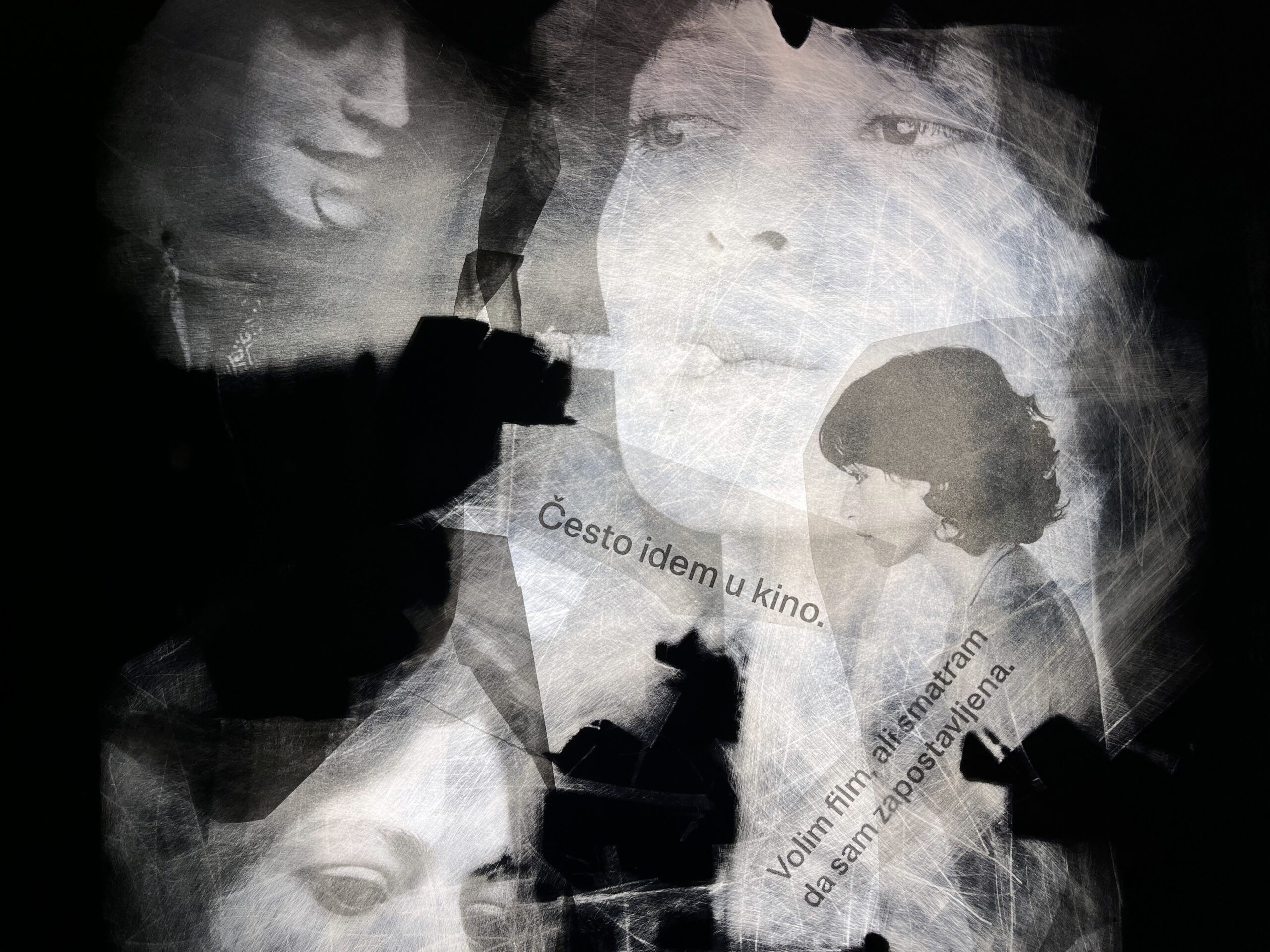 Jagoda: prostori nevidljivog // Izložba Nine Kurtele